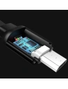Wholesale USAMS U-Bin US-SJ163 USB-A/microUSB Cable 2A 1m black - USA984 - {ean13} - Hurt