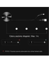 Hurtownia GSM - Zavinutý kabel USAMS U-Bin US-SJ163 USB-A/microUSB 2A 1m černý/black - USA984 - {ean13} - Hurt