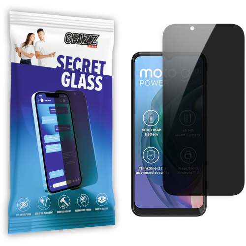 GrizzGlass Distributor - 5904063573745 - GRZ5516 - GrizzGlass SecretGlass Motorola Moto G10 Power - B2B homescreen
