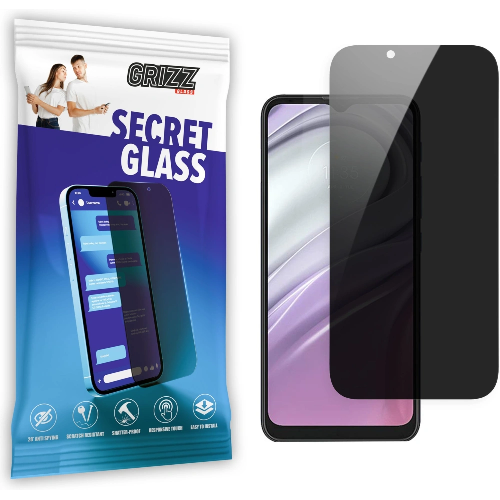 Hurtownia GSM - Privatisierendes Glas GrizzGlass SecretGlass für Motorola Moto G20 5G - GRZ5519 - {ean13} - Hurt