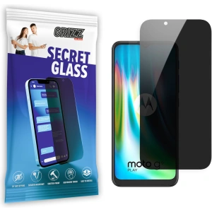 Matowe szkło prywatyzujące GrizzGlass SecretGlass do Motorola Moto G9 Play