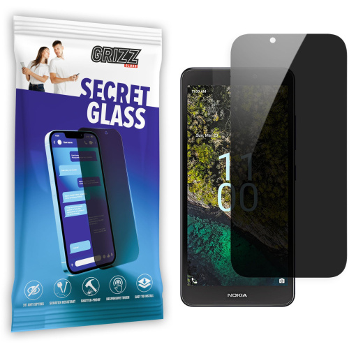 Hurtownia GrizzGlass - 5904063574070 - GRZ5549 - Szkło prywatyzujące GrizzGlass SecretGlass do Nokia C100 - B2B homescreen