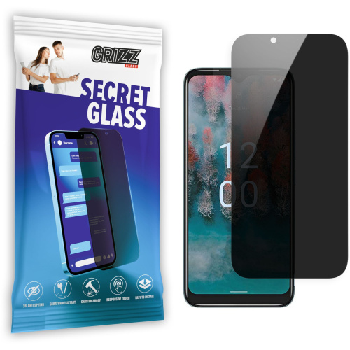 Hurtownia GrizzGlass - 5904063574094 - GRZ5551 - Szkło prywatyzujące GrizzGlass SecretGlass do Nokia C12 - B2B homescreen