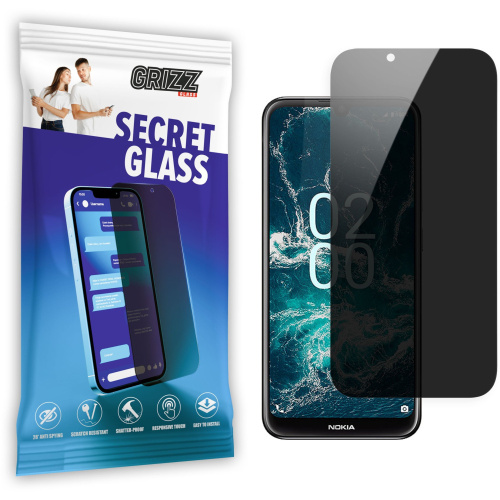Hurtownia GrizzGlass - 5904063574124 - GRZ5554 - Szkło prywatyzujące GrizzGlass SecretGlass do Nokia C200 - B2B homescreen