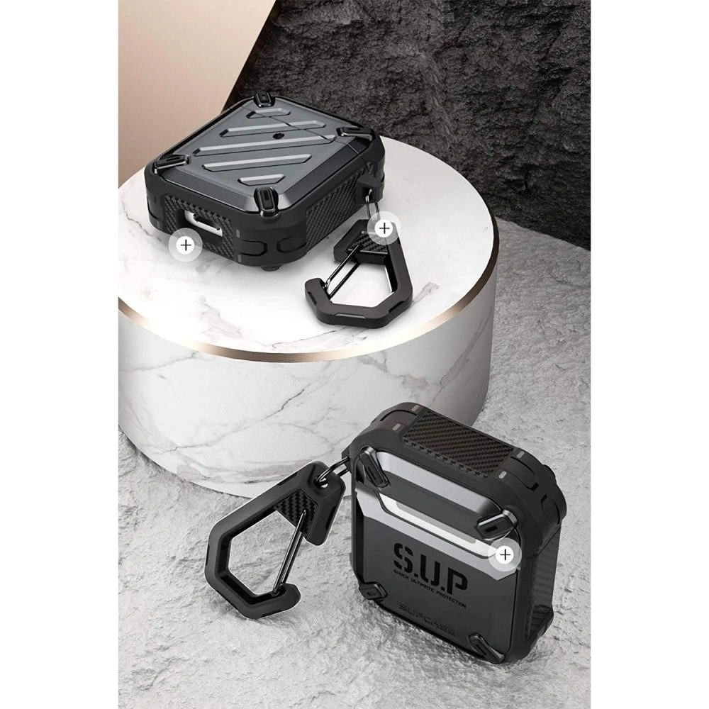 Hurtownia GSM - Etui Supcase Unicorn Beetle Pro Apple Airpods černé - SPC083BLK - {ean13} - Hurt