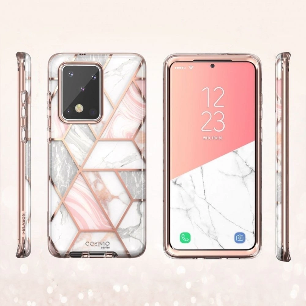Hurtownia GSM - Etui Supcase Cosmo Galaxy S20 Ultra Mramor - SPC086MRB - {ean13} - Hurt