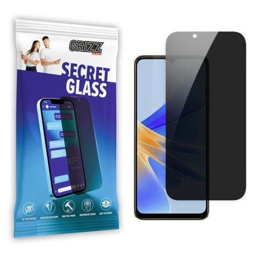 Matowe szkło prywatyzujące GrizzGlass SecretGlass do Oppo A17k