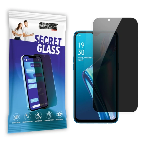 Matowe szkło prywatyzujące GrizzGlass SecretGlass do Oppo A5 2020