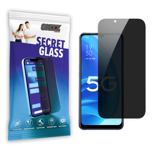 Matowe szkło prywatyzujące GrizzGlass SecretGlass do Oppo A55s
