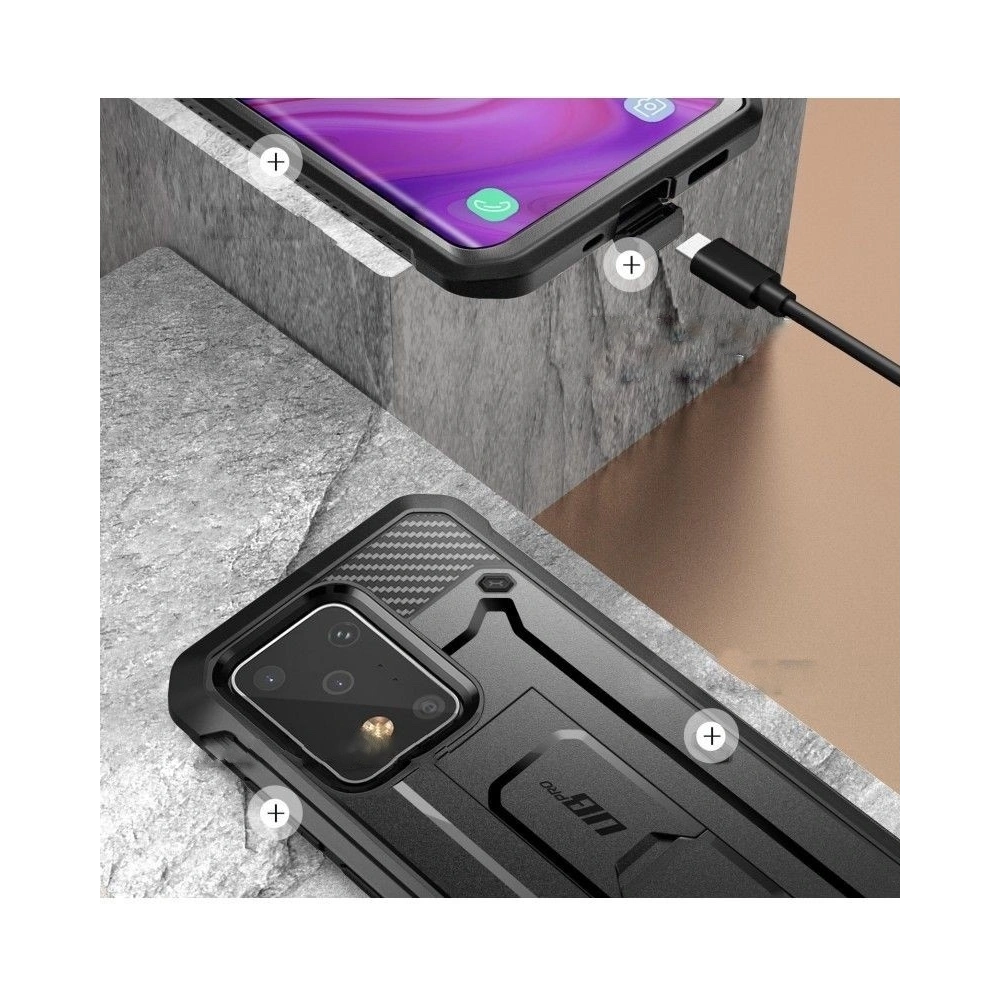 Hurtownia GSM - Etui Supcase Unicorn Beetle Pro Galaxy S20 Ultra Černá - SPC089BLK - {ean13} - Hurt