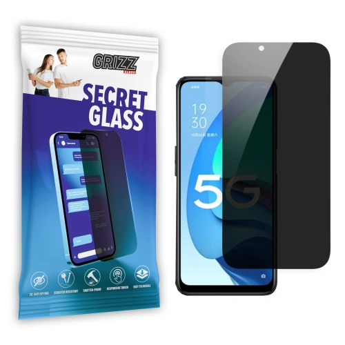Matowe szkło prywatyzujące GrizzGlass SecretGlass do Oppo A56s