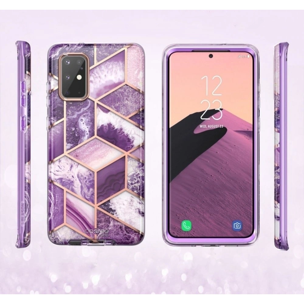 Hurtownia GSM - Etui Supcase Cosmo Galaxy S20+ Plus fialové - SPC091PRP - {ean13} - Hurt
