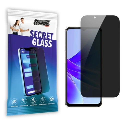 Matowe szkło prywatyzujące GrizzGlass SecretGlass do Oppo A77s