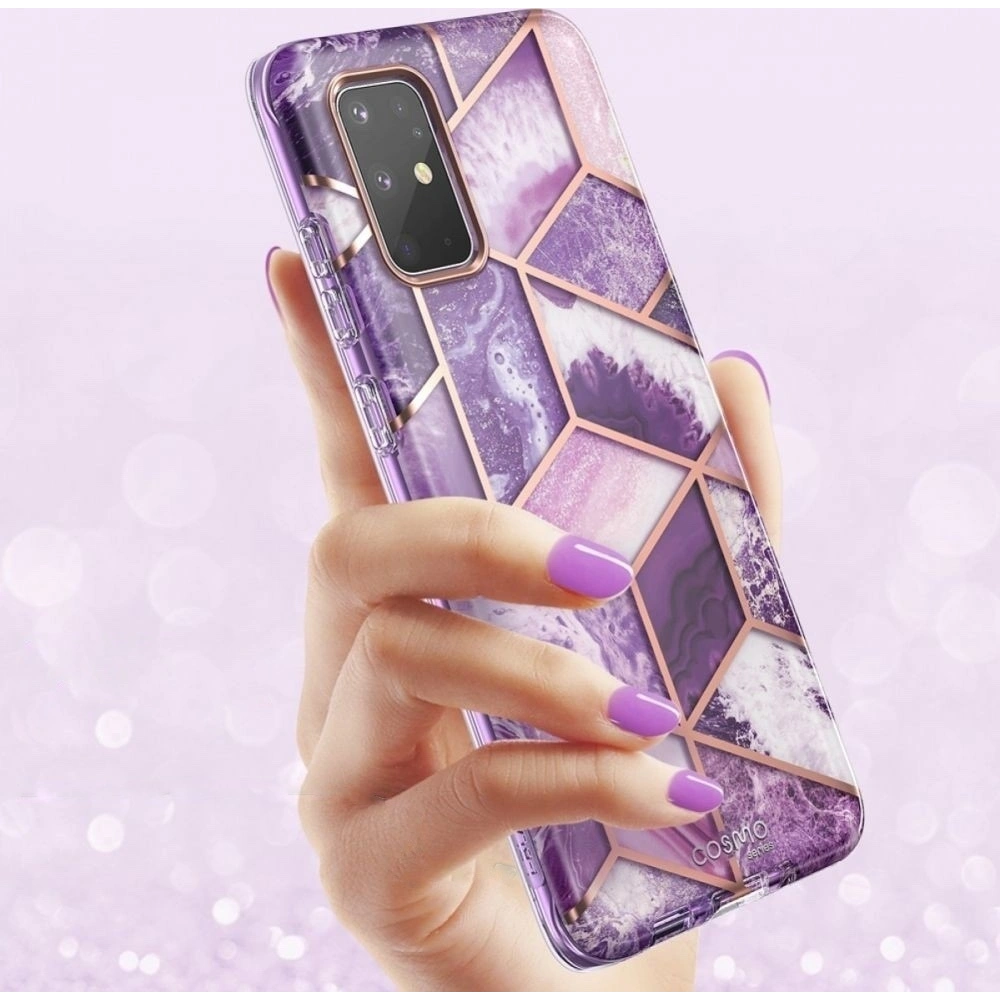 Hurtownia GSM - Etui Supcase Cosmo Galaxy S20+ Plus fialové - SPC091PRP - {ean13} - Hurt
