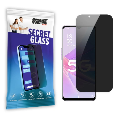 Matowe szkło prywatyzujące GrizzGlass SecretGlass do Oppo A78 5G