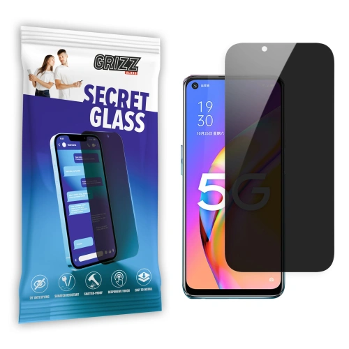 Matowe szkło prywatyzujące GrizzGlass SecretGlass do Oppo A91