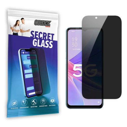 Matowe szkło prywatyzujące GrizzGlass SecretGlass do Oppo A97 5G