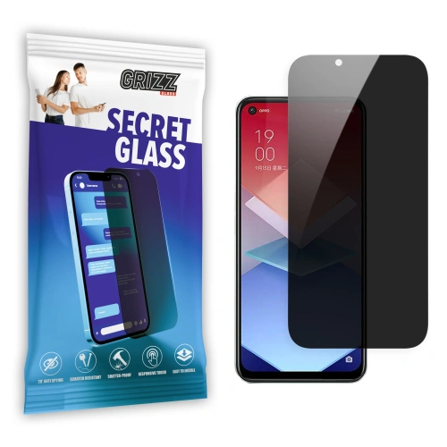 Matowe szkło prywatyzujące GrizzGlass SecretGlass do Oppo K10x