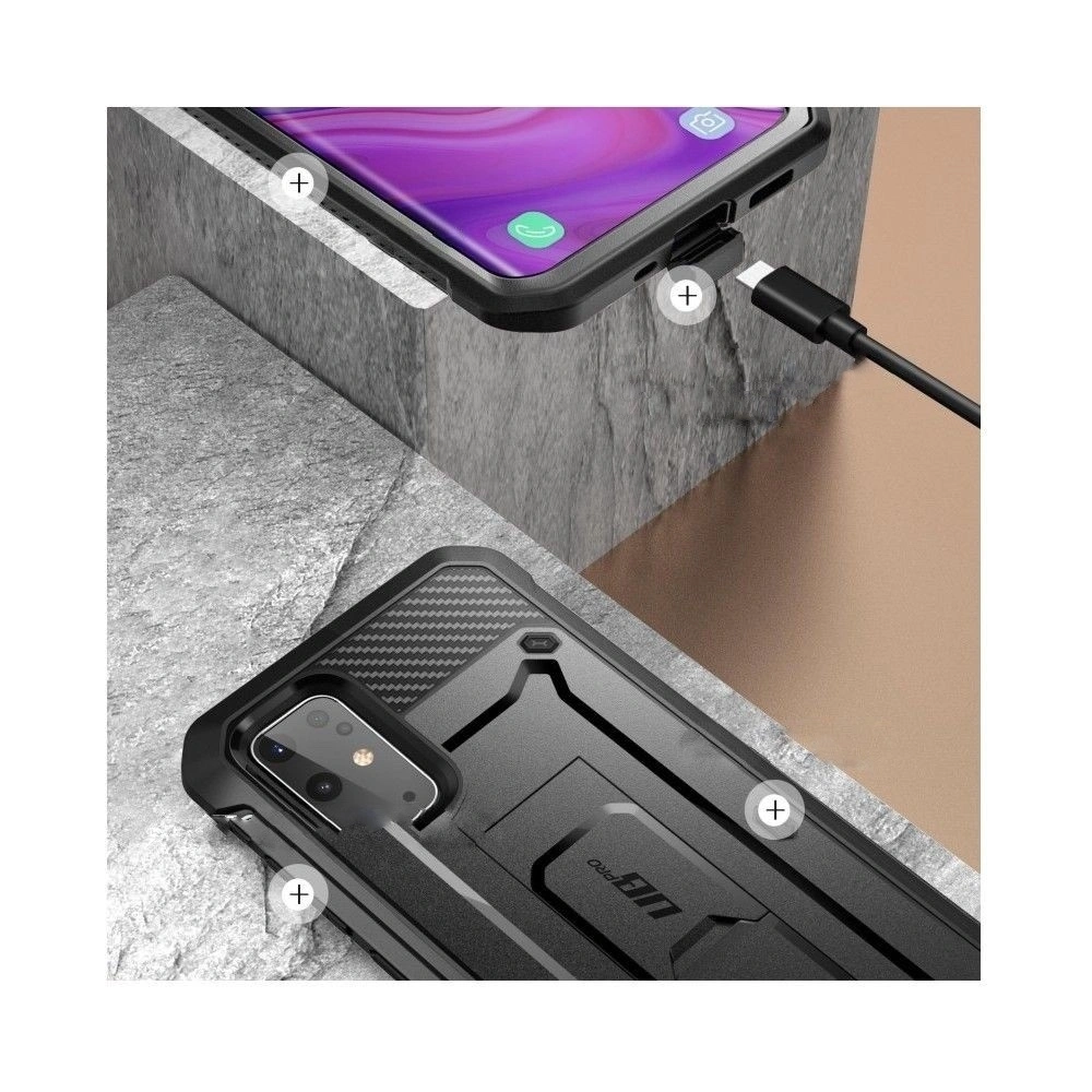 Wholesale Supcase Unicorn Beetle Pro Galaxy S20+ Plus Black - SPC093BLK - {ean13} - Hurt