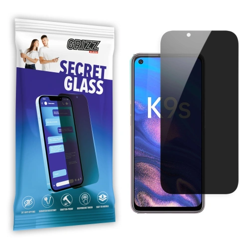 Matowe szkło prywatyzujące GrizzGlass SecretGlass do Oppo K9s