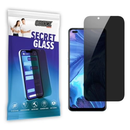 Matowe szkło prywatyzujące GrizzGlass SecretGlass do Oppo Reno 4