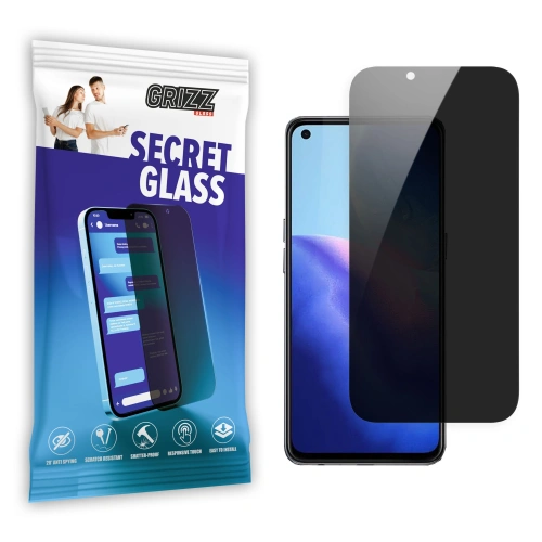 Matowe szkło prywatyzujące GrizzGlass SecretGlass do Oppo Reno 5 4G