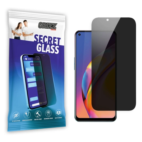 Matowe szkło prywatyzujące GrizzGlass SecretGlass do Oppo Reno 5 F
