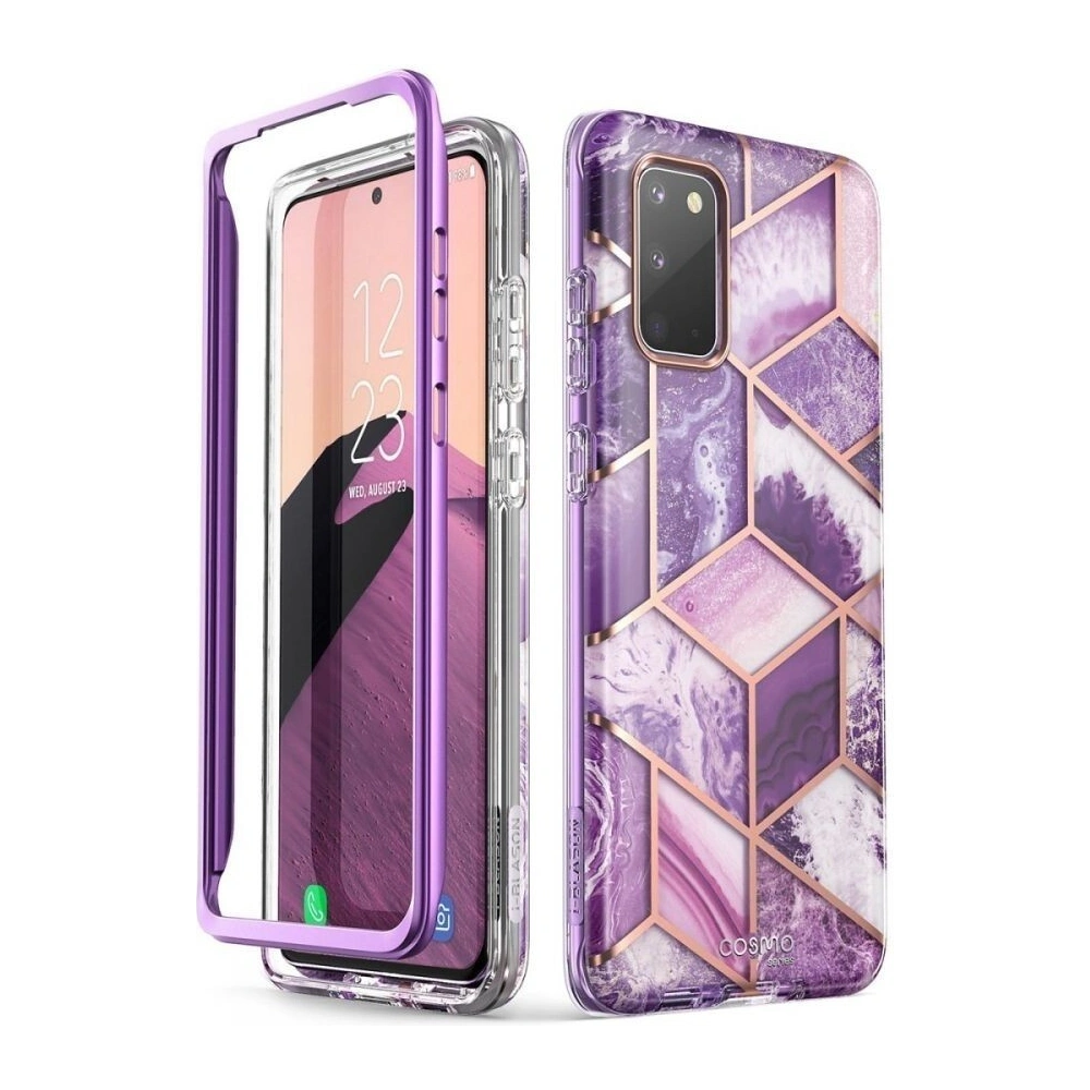 Hurtownia GSM - Etui Supcase Cosmo Galaxy S20 Fialové - SPC095PRP - {ean13} - Hurt