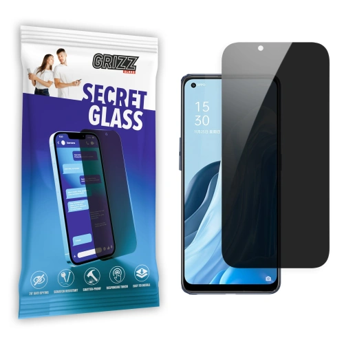 Matowe szkło prywatyzujące GrizzGlass SecretGlass do Oppo Reno 7 SE 5G