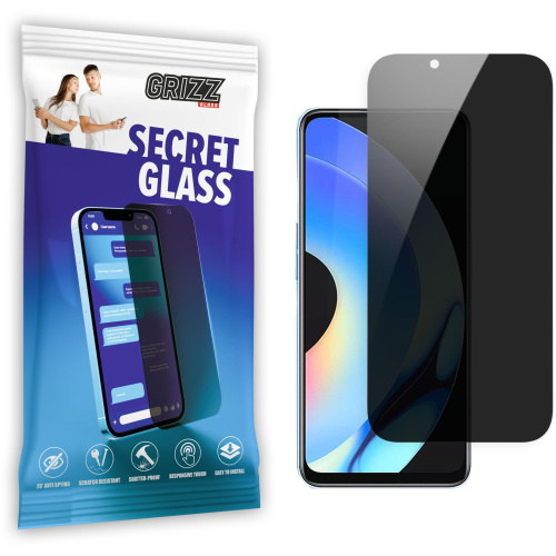 Hurtownia GrizzGlass - 5904063575312 - GRZ5668 - Szkło prywatyzujące GrizzGlass SecretGlass do Realme 10s - B2B homescreen