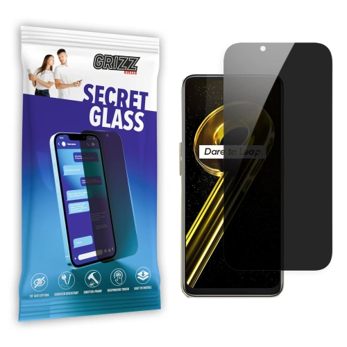 Matowe szkło prywatyzujące GrizzGlass SecretGlass do Realme 9 4G