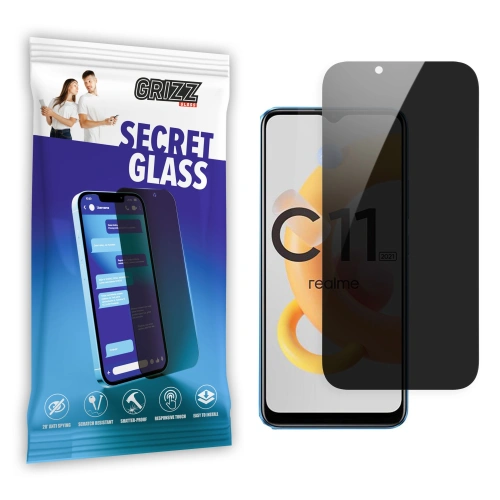 Matowe szkło prywatyzujące GrizzGlass SecretGlass do Realme C11