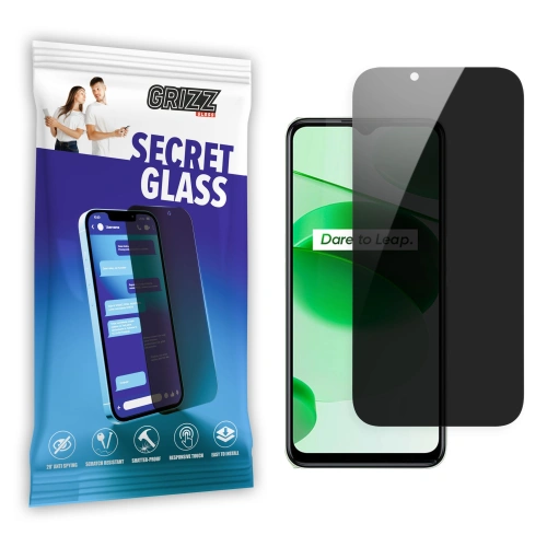 Matowe szkło prywatyzujące GrizzGlass SecretGlass do Realme C35