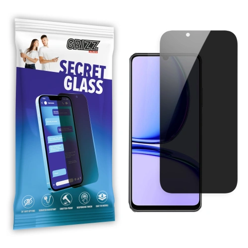 Matowe szkło prywatyzujące GrizzGlass SecretGlass do Realme C53