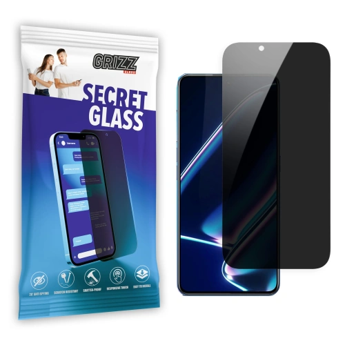 Matowe szkło prywatyzujące GrizzGlass SecretGlass do Realme GT Neo5 SE