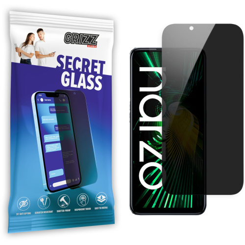 Hurtownia GrizzGlass - 5904063575633 - GRZ5699 - Szkło prywatyzujące GrizzGlass SecretGlass do Realme Narzo 50 5G - B2B homescreen