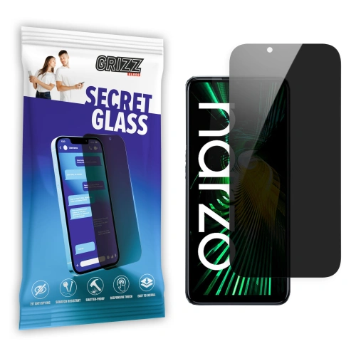 Matowe szkło prywatyzujące GrizzGlass SecretGlass do Realme Narzo 50 5G