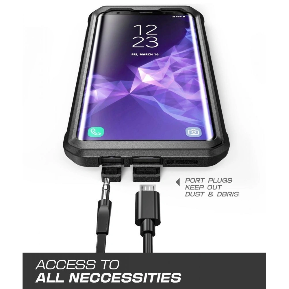 Hurtownia GSM - Etui Supcase Unicorn Beetle Pro Galaxy S9+ Plus černé - SPC098BLK - {ean13} - Hurt