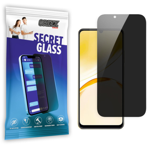 Hurtownia GrizzGlass - 5904063575664 - GRZ5702 - Szkło prywatyzujące GrizzGlass SecretGlass do Realme Narzo N53 - B2B homescreen