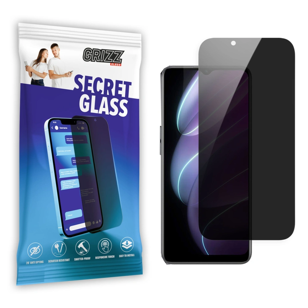 Hurtownia GSM - Privatizáló üveg GrizzGlass SecretGlass a Realme V30-hoz - GRZ5713 - {ean13} - Hurt