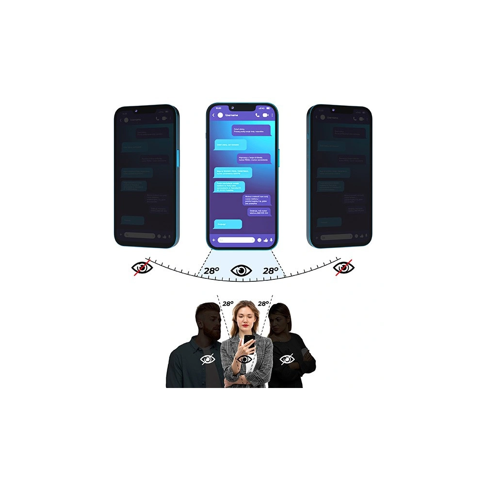 Matowe szkło prywatyzujące GrizzGlass SecretGlass do Realme X3 5G