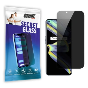 Matowe szkło prywatyzujące GrizzGlass SecretGlass do Realme X7 Max 5G