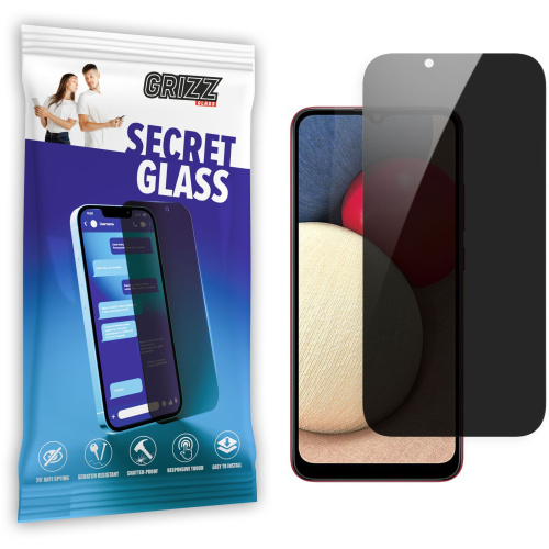 Hurtownia GrizzGlass - 5904063575817 - GRZ5717 - Szkło prywatyzujące GrizzGlass SecretGlass do Samsung Galaxy A02s - B2B homescreen