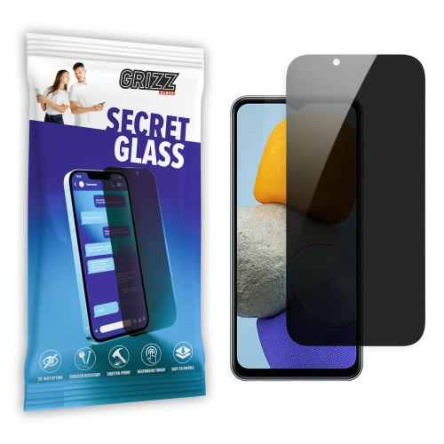 Matowe szkło prywatyzujące GrizzGlass SecretGlass do Samsung Galaxy M23