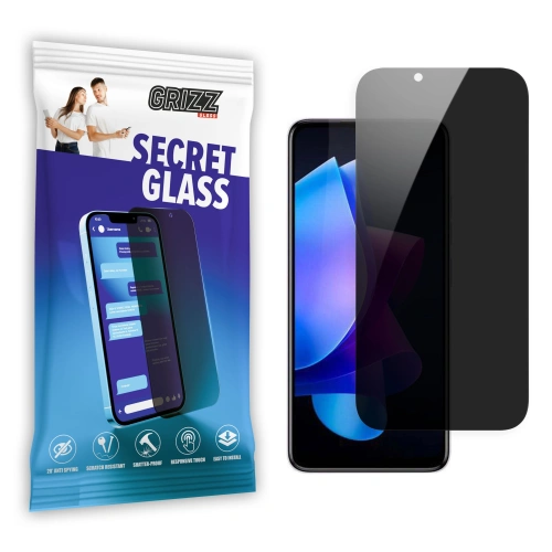 Matowe szkło prywatyzujące GrizzGlass SecretGlass do Tecno Pop 7 Pro