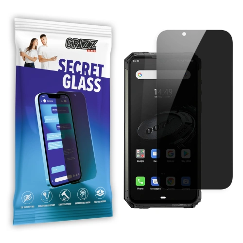 Matowe szkło prywatyzujące GrizzGlass SecretGlass do Ulefone Armor 7e
