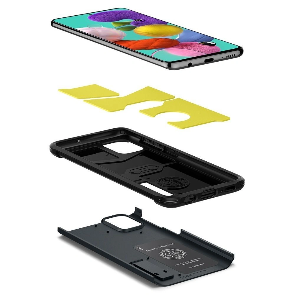 Hurtownia GSM - Spigen Carcasă Tough Armor Galaxy A51 Metal Slate - SPN979MTL - {ean13} - Hurt