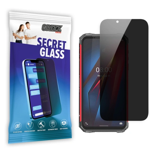 Matowe szkło prywatyzujące GrizzGlass SecretGlass do Ulefone Armor 8 Pro