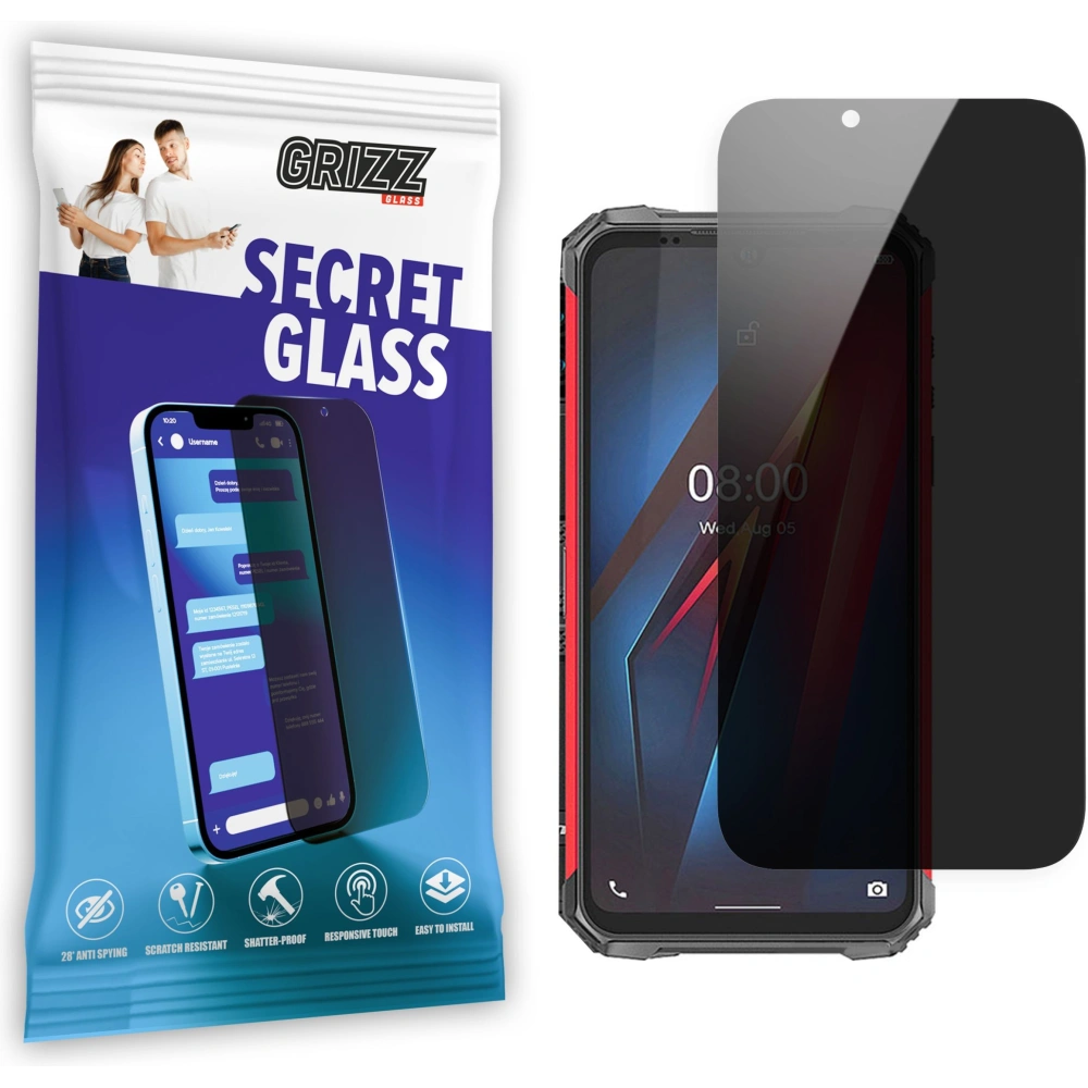 Wholesale GrizzGlass SecretGlass Ulefone Armor 8 Pro - GRZ5816 - {ean13} - Hurt