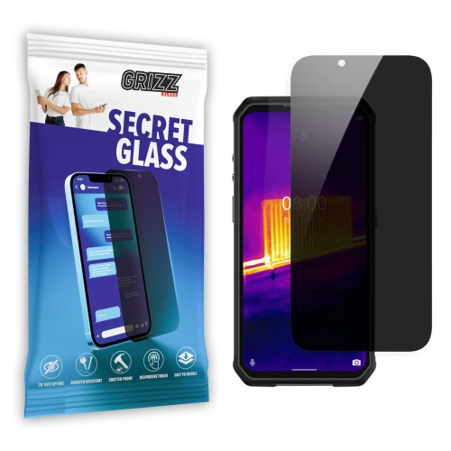 Matowe szkło prywatyzujące GrizzGlass SecretGlass do Ulefone Armor 9e